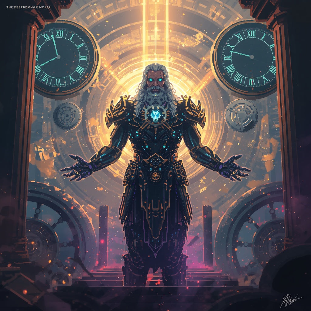 Chronos Timekeeper Supreme – Art Pixel Premium