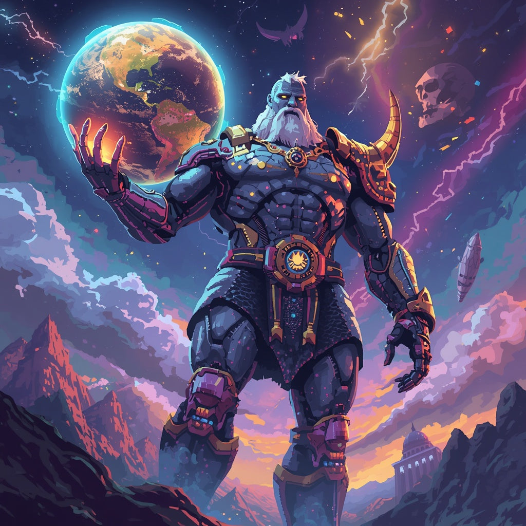 Atlas Titan Ascension – Art Pixel Ultra Premium
